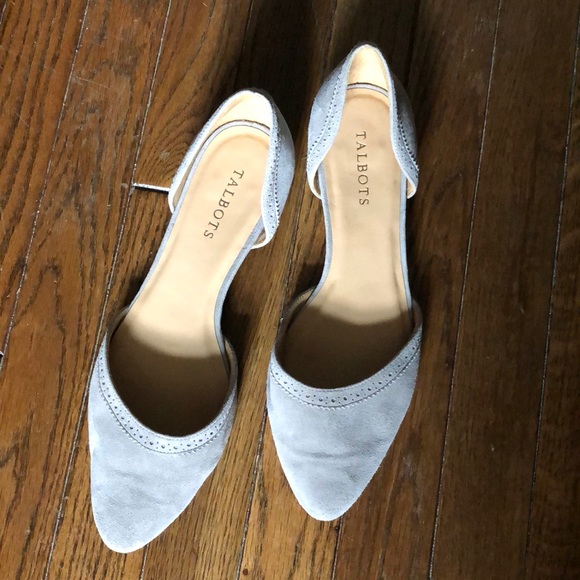 Talbots Shoes - Talbots shoes gray suede